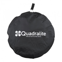 Quadralite Blenda srebrno-biała 90x120 cm